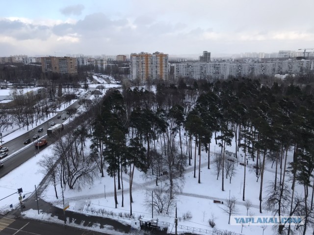 Опять зима в Москве