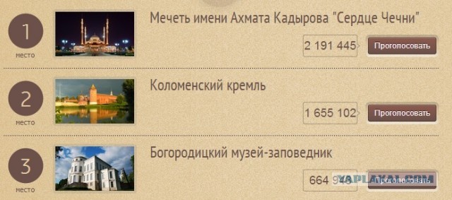 Лучшая достопримечательность России