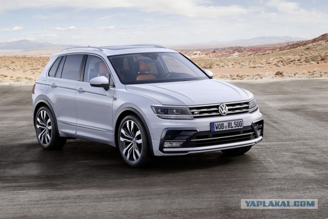 Новый Volkswagen Tiguan: официальные фото.