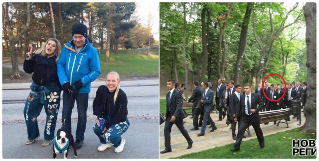 Жителей Волгограда спрятали от президента в автобус