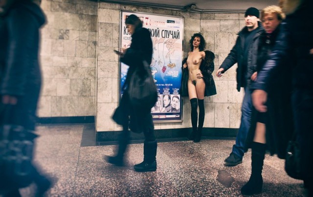 Модники жгут напалмом в метрополитене