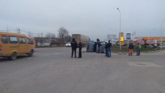 Жесткое ДТП с участем автомобиля и мотоцикла произошло в Славянске-на-Кубани