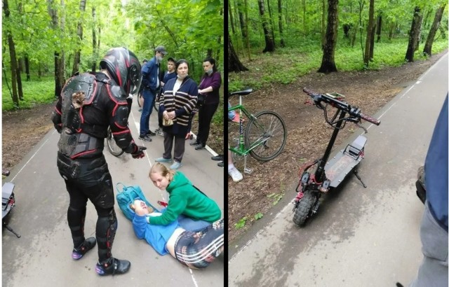 Я иду по тротуару и оглядываюсь
