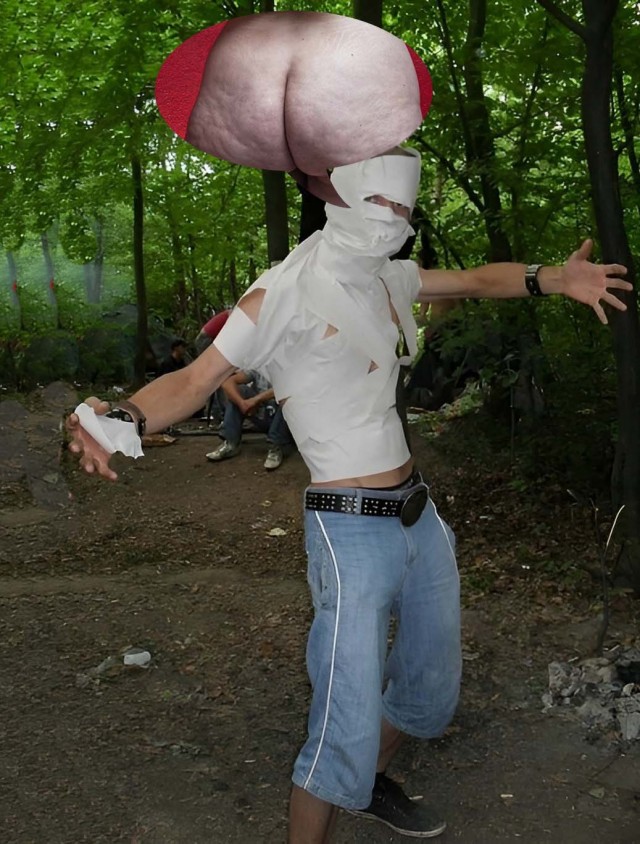 Фотожаба: Мумия