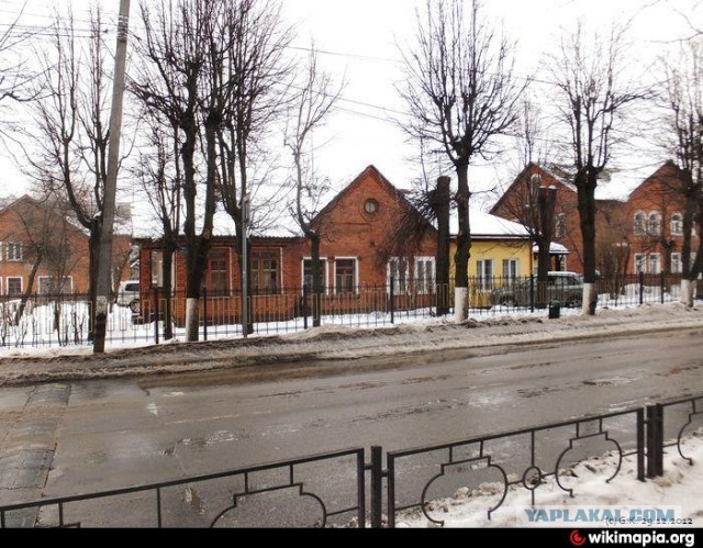 Одинокий автобус заметили жители города Видного Московской области