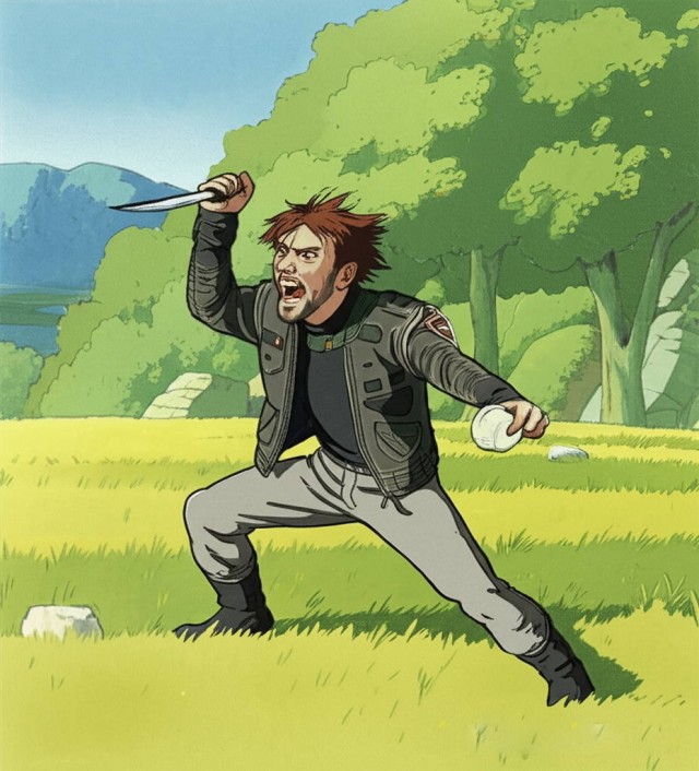 Однажды на ЯПе. Фотожаба ИИ.