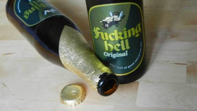 Пиво под названием Fucking Hell