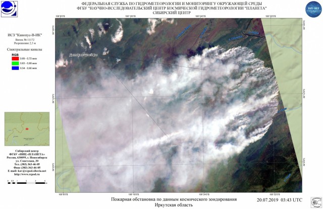 Лесные пожары в Сибири не будут тушить из-за экономии средств