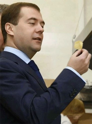 Президент тоже любит чипсы