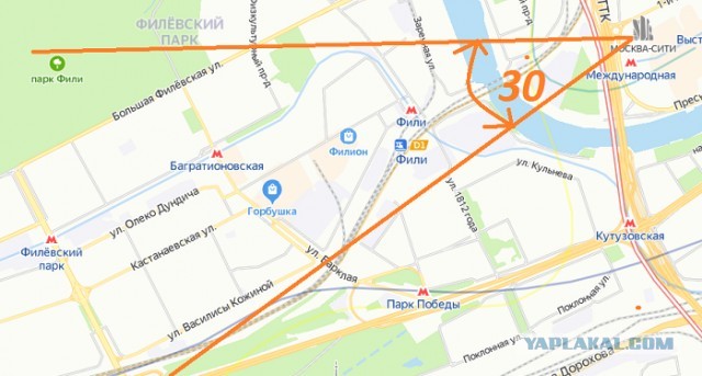 Москва с высоты 365 метров