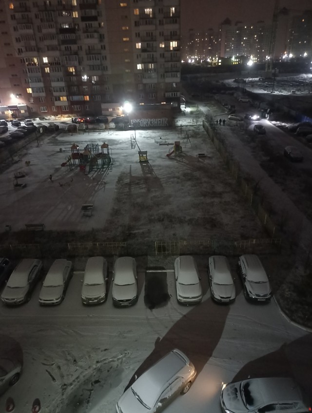 А из нашего окна вот такая красота...