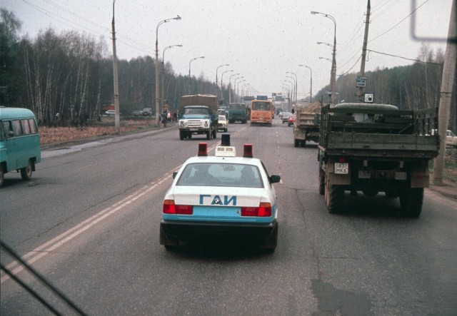 Прогулка по Москве 1990 года