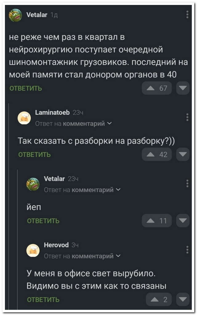 Забавные комментарии из социальных сетей 29.04.24