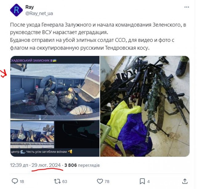 Не потеряй мы единственный самолёт, никто бы не ушёл или обратная сторона атаки ВСУ на платформу в Чёрном море