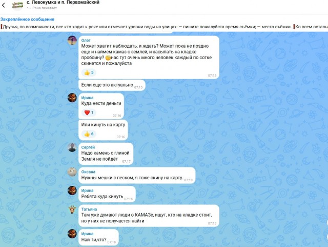 Наводнение в Минеральных Водах