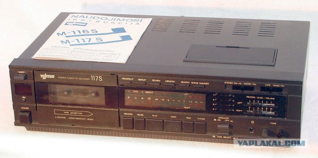 Стационарные кассетные магнитофоны