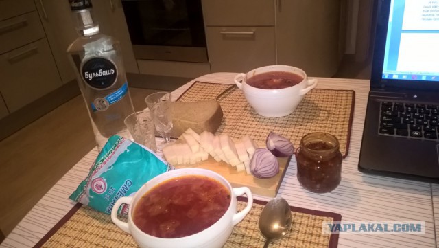 Холостяцкий борщ