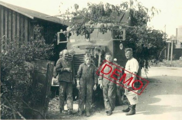 Концентрационный лагерь на территории шахты. много текста и фото 1941-1944