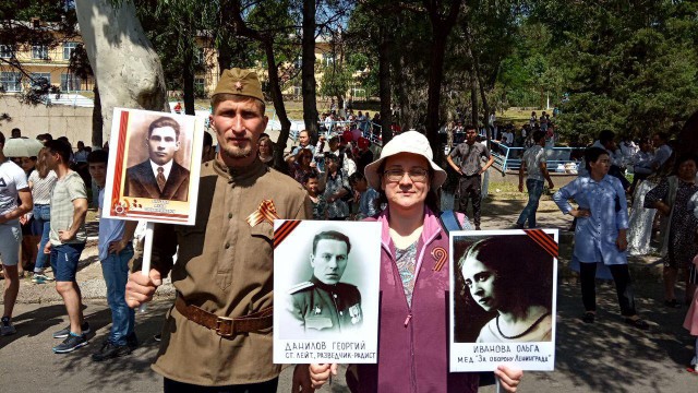 Бесмертный полк г.Чирчика.