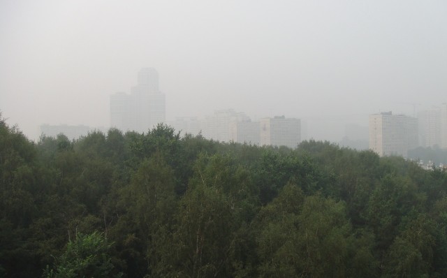 Дым в Москве (04.08.2010)