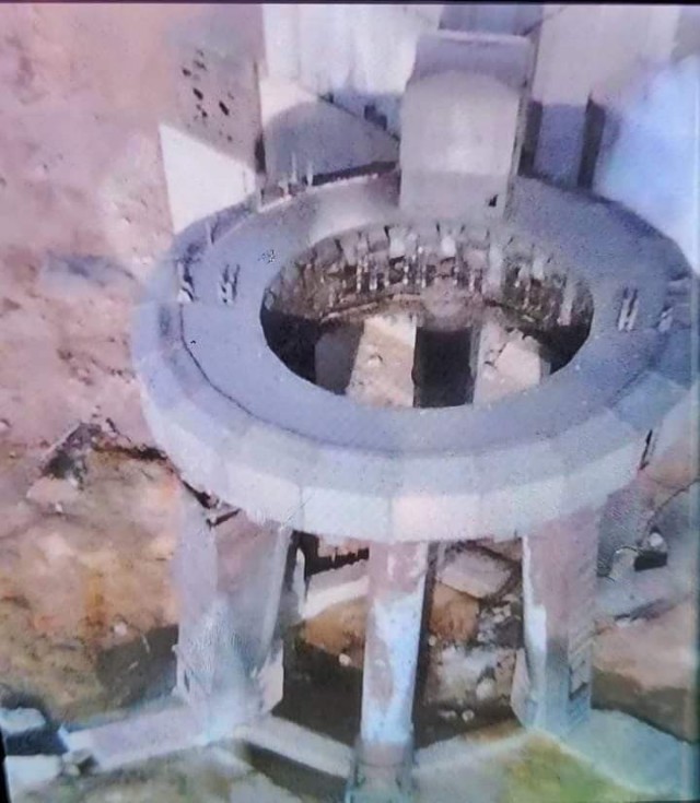 Так печально выглядит стартовый стол Starship после вчерашнего старта
