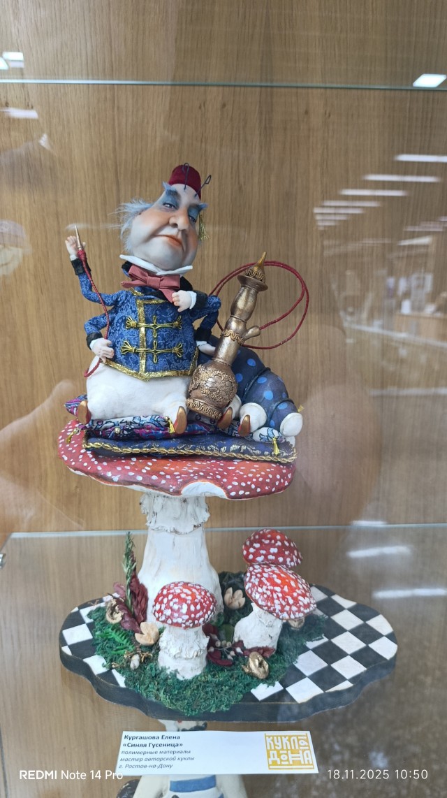 Выставка кукол в библиотеке Ростова