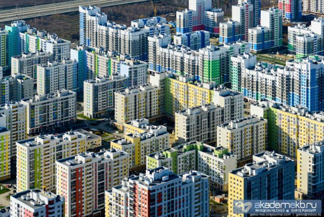 Архитектура новых спальных районов
