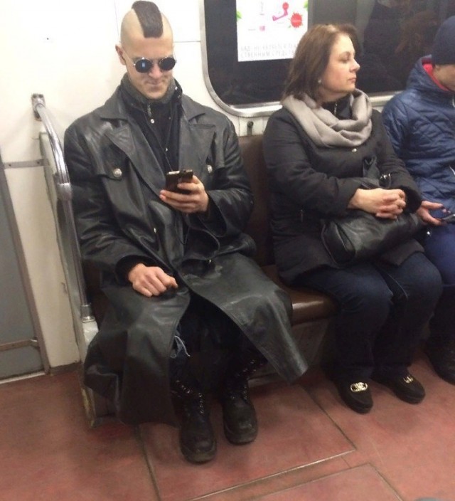 Модники, которые могут встретиться в метро