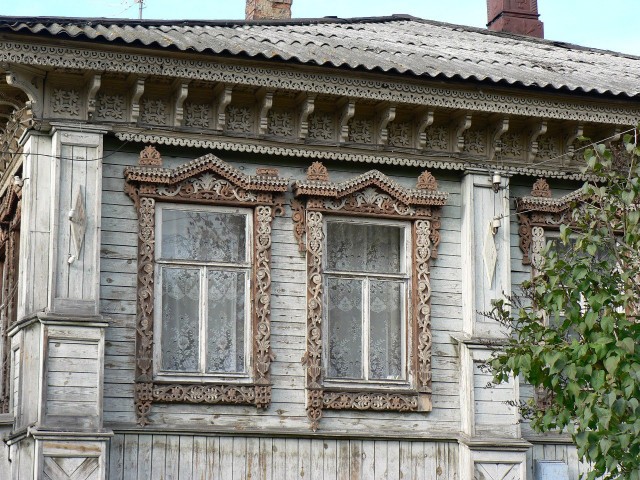 г.Семёнов. Наличники на окна (82 фото)