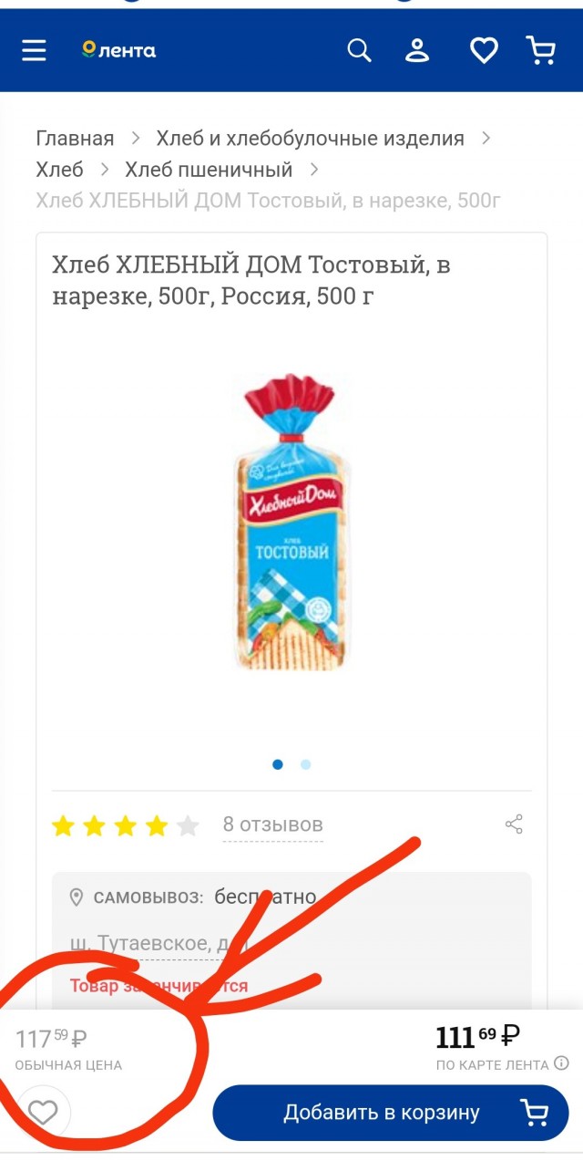 Цены на базовые продукты. Сравнение