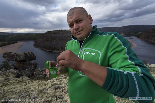 Сплав по реке Котуйкан.