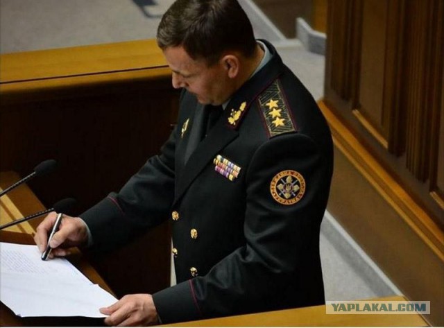 Отставка Министра обороны Украины