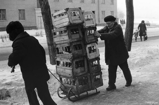 Как в СССР сдавали бутылки.