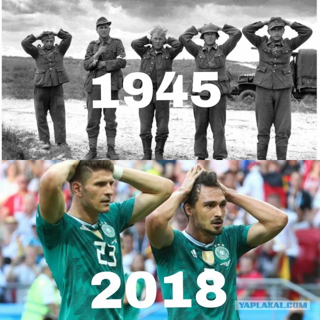 Сенсация, немцы ...домой!