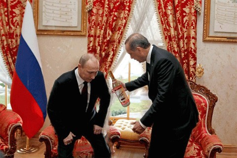 Фотожаба: Эк его раскорячило!