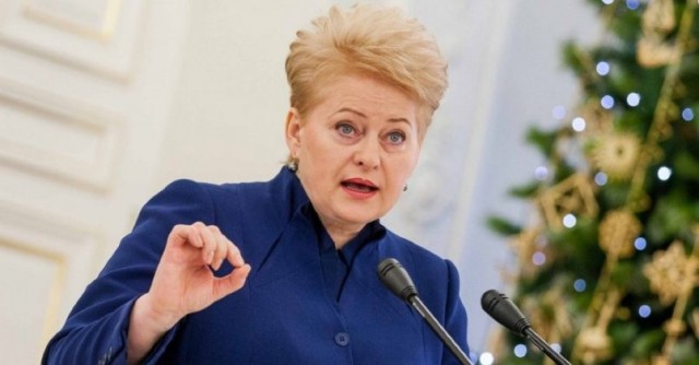 Грибаускайте призвала Запад осмелиться на военную конфронтацию с Россией