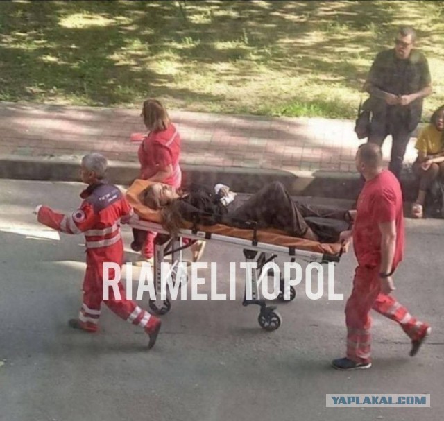 В центре Мелитополя произошел мощный взрыв
