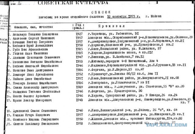 Катастрофа турпохода идиотов