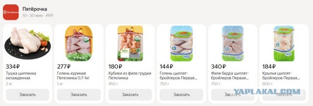 Цены на курицу в России побили исторический рекорд