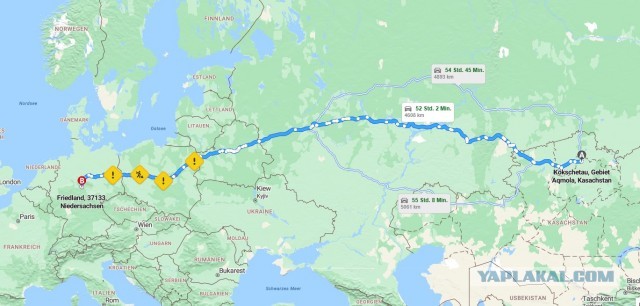 Самый длинный автобусный маршрут