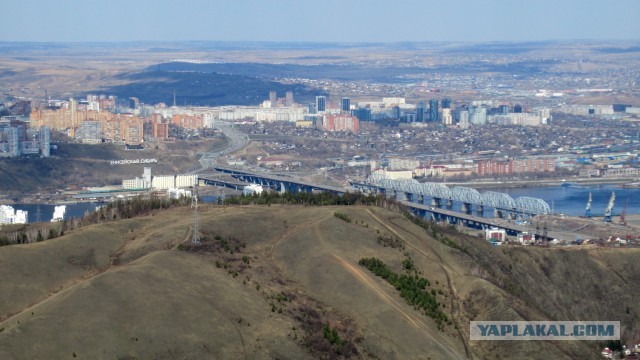 Съездили в Красноярск на майские
