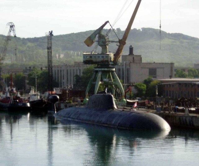 Морские мускулы ВМФ России на ремонте