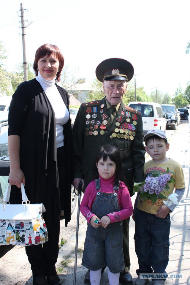 День Победы в моем городе,