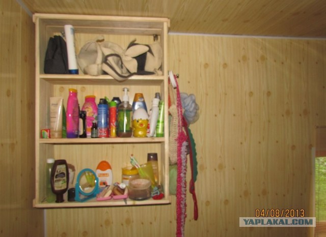 Банька от земли до зонтика трубы