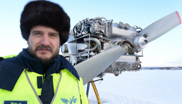 Певрый в мире авиационный двигатель из алюминия испытан в Новосибирске
