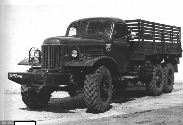 ЗИЛ-157: «автомат Калашникова» среди армейских грузовиков