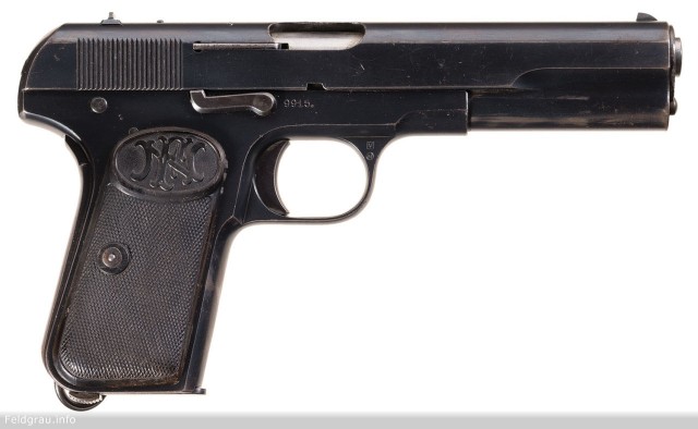 Пистолет Colt Model 1903 Pocket Hammerless - шедевр оружейной эстетики.