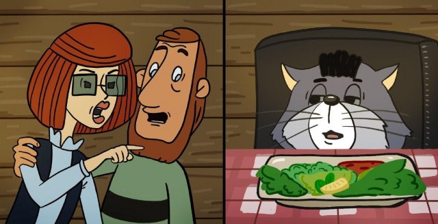 Мемный кот