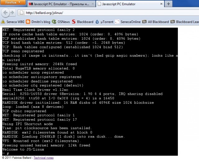 Javascript PC Emulator