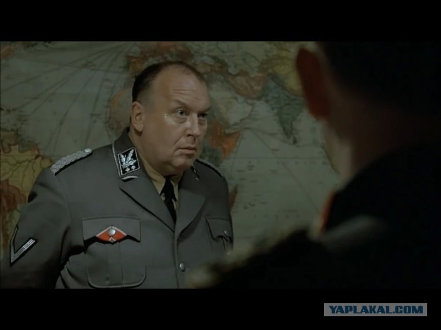 Персонажи и их реальные прототипы в фильме "Бункер" 2004 года.